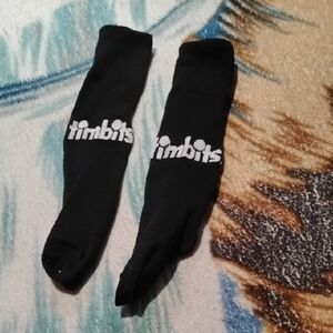 Timbits Black Casual Socks